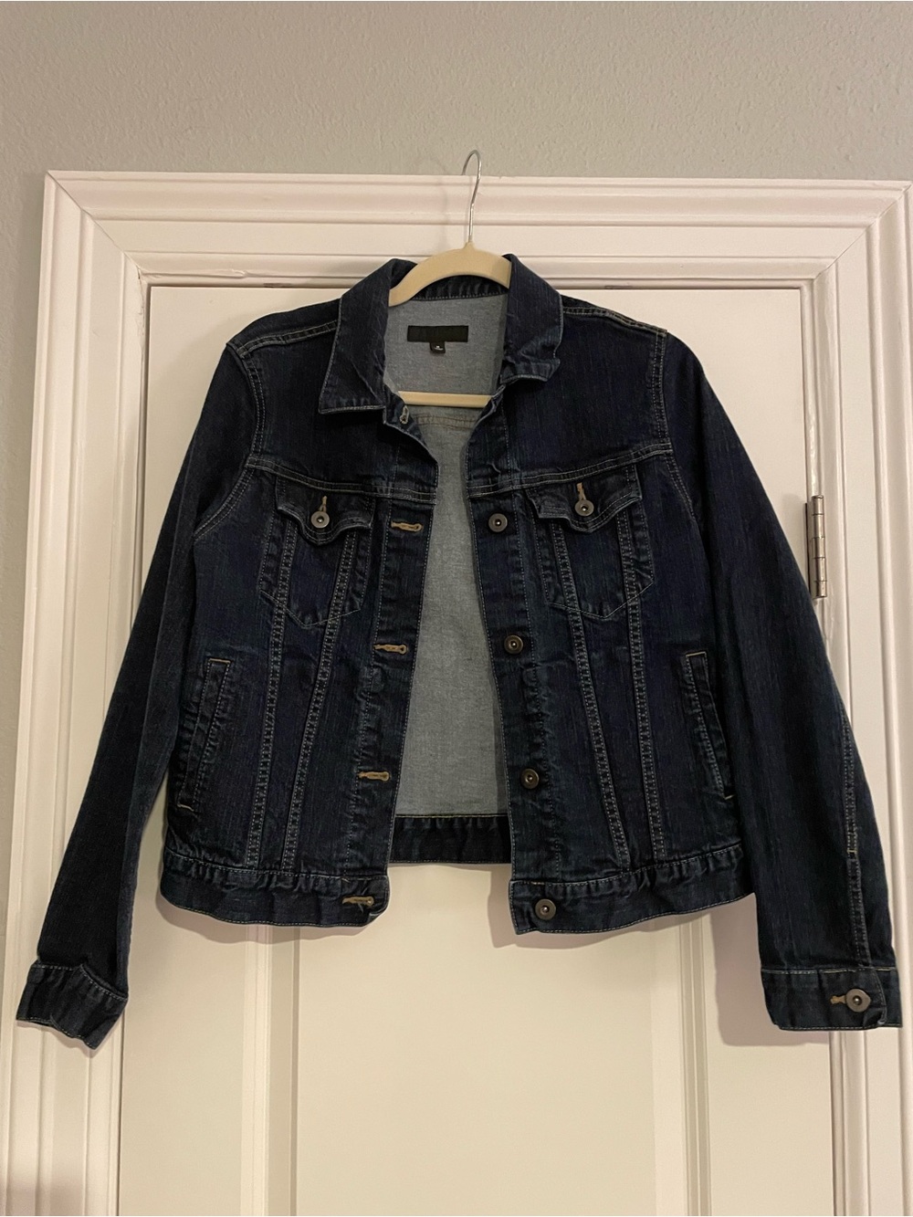 Uniqlo Dark Indigo Denim Jacket - Women